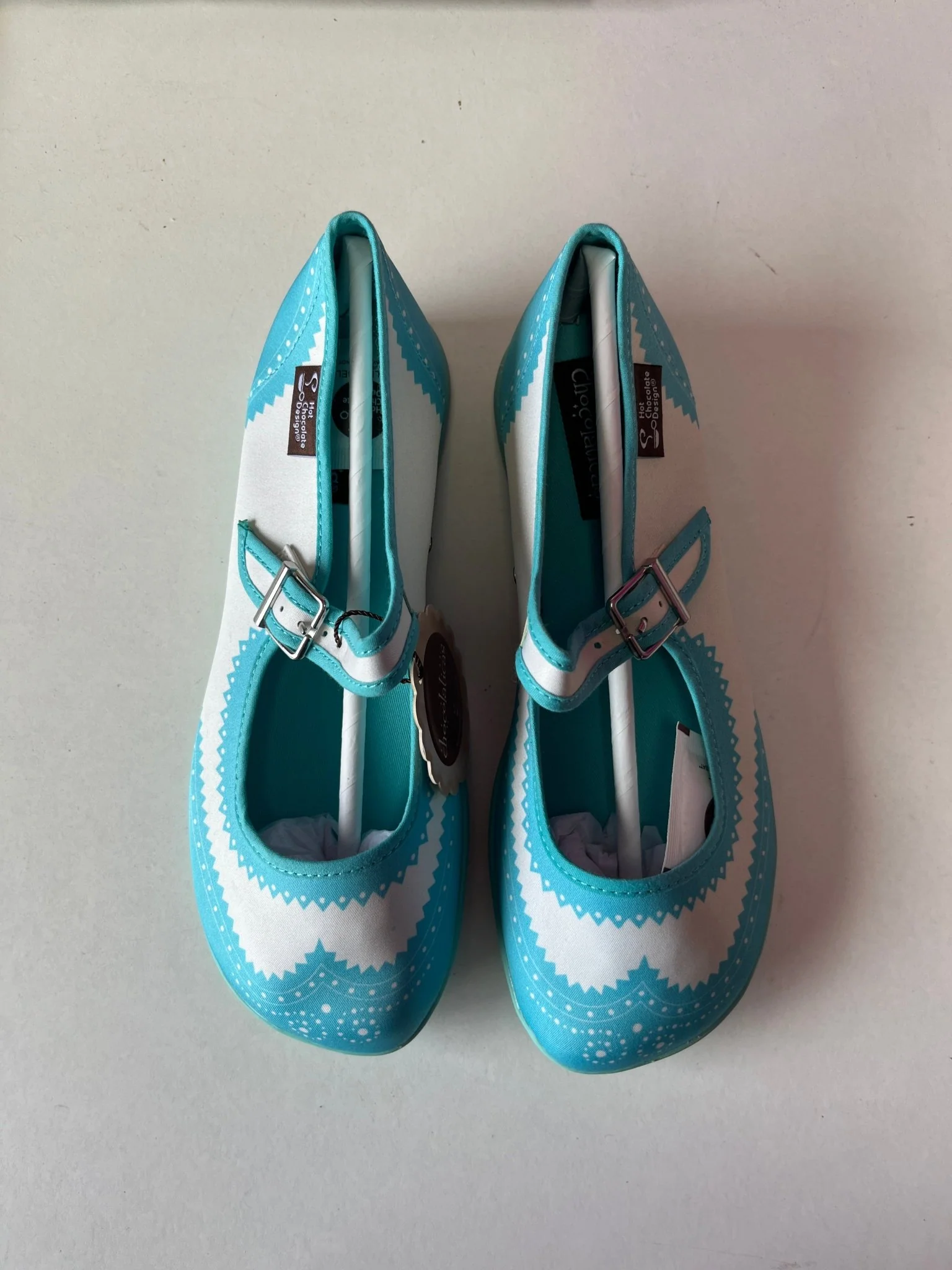 IMPERFECT 36 - Brogue Turquoise 6/36