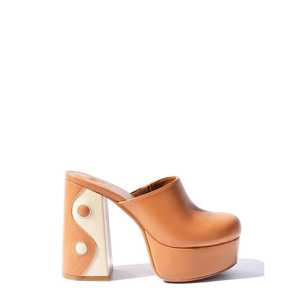 Clearance MCLC Balance Heel - Tan - Image 2