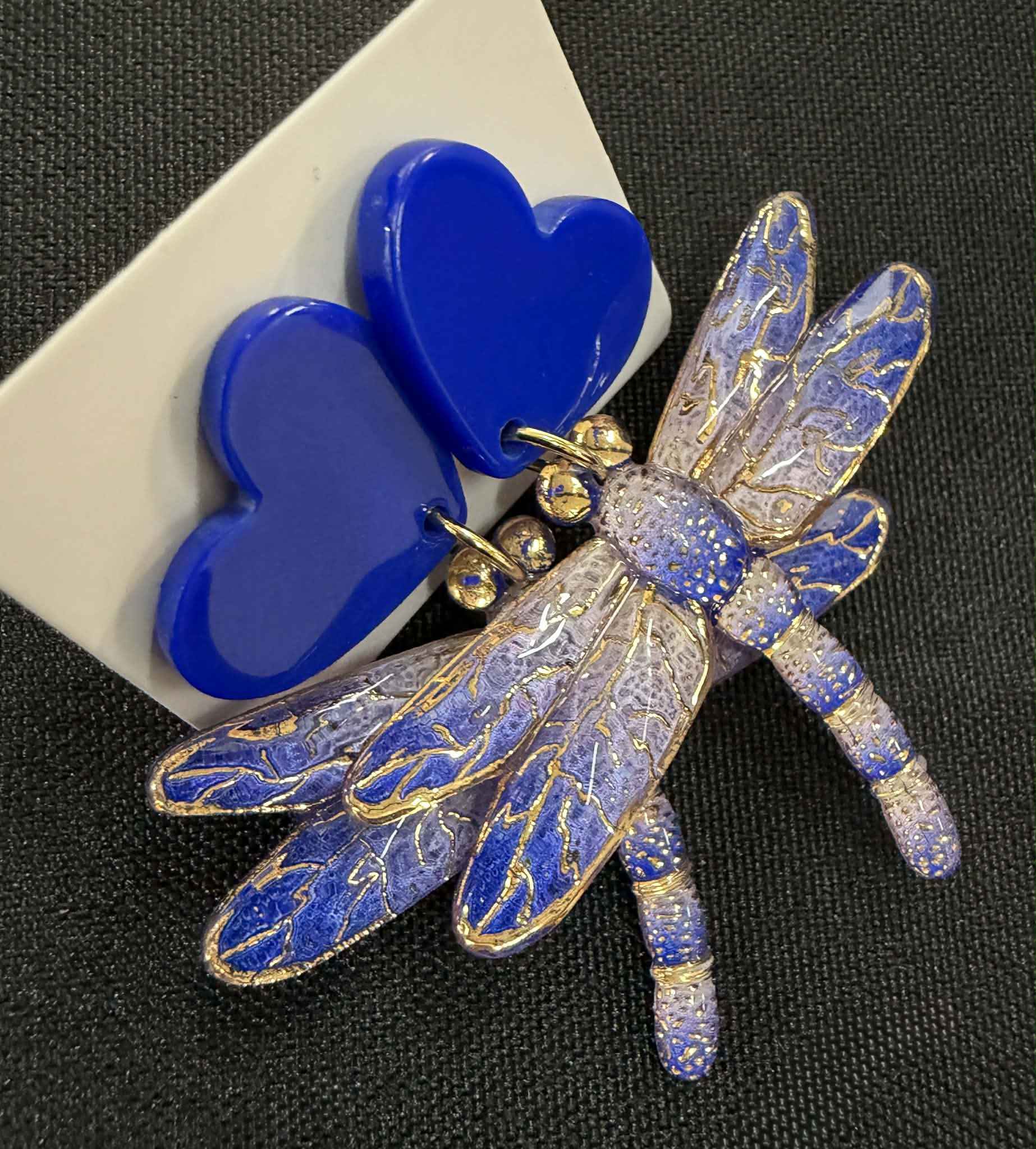 Popping Candy Dangle Earrings - Dragonfly (7 colours!) - Image 13