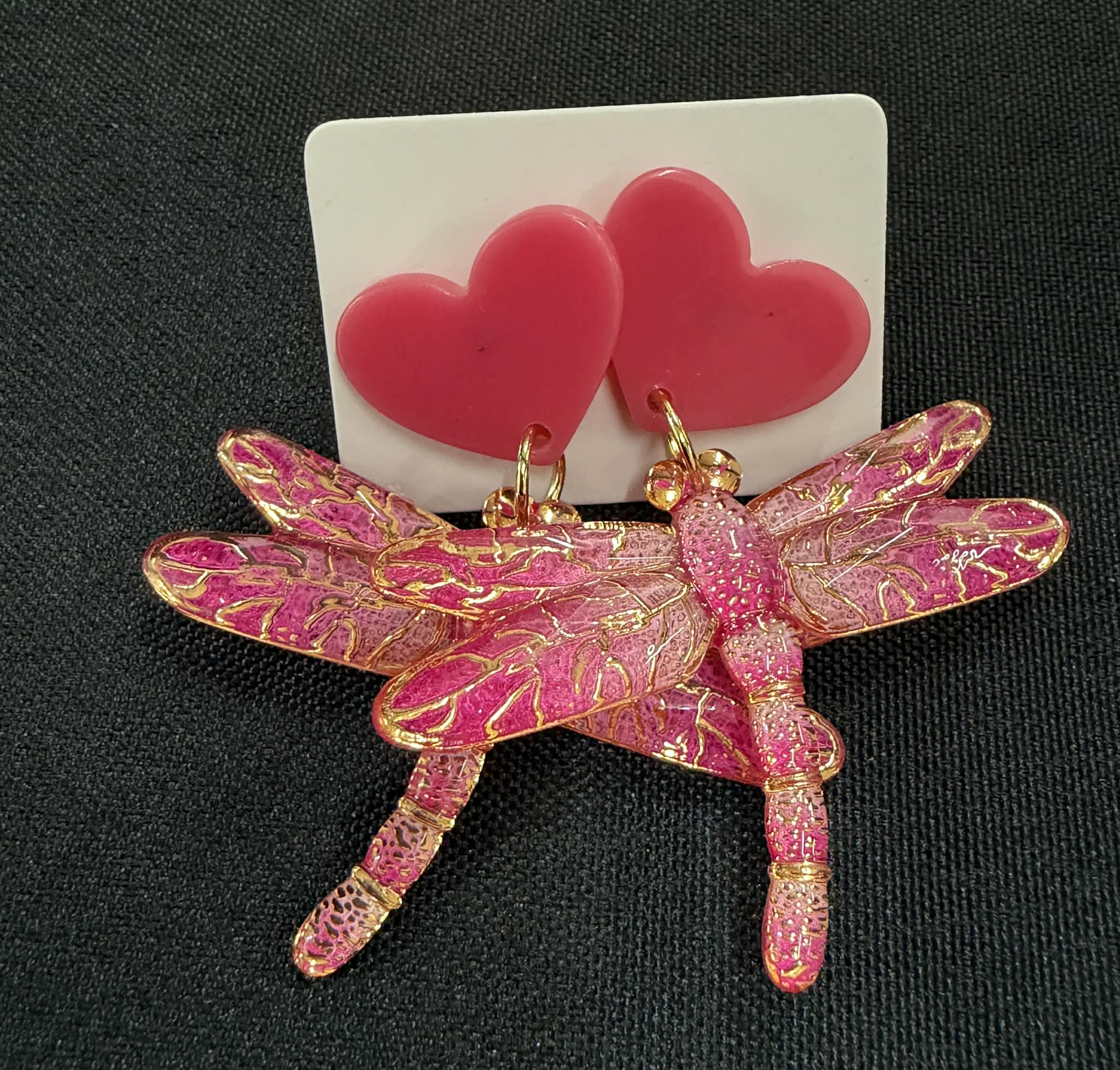Popping Candy Dangle Earrings - Dragonfly (7 colours!) - Image 7