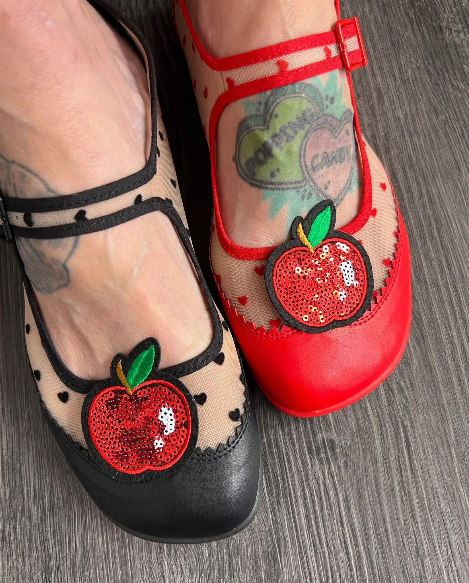 Popping Candy Shoe Clips - Apple of my Eye - Image 4