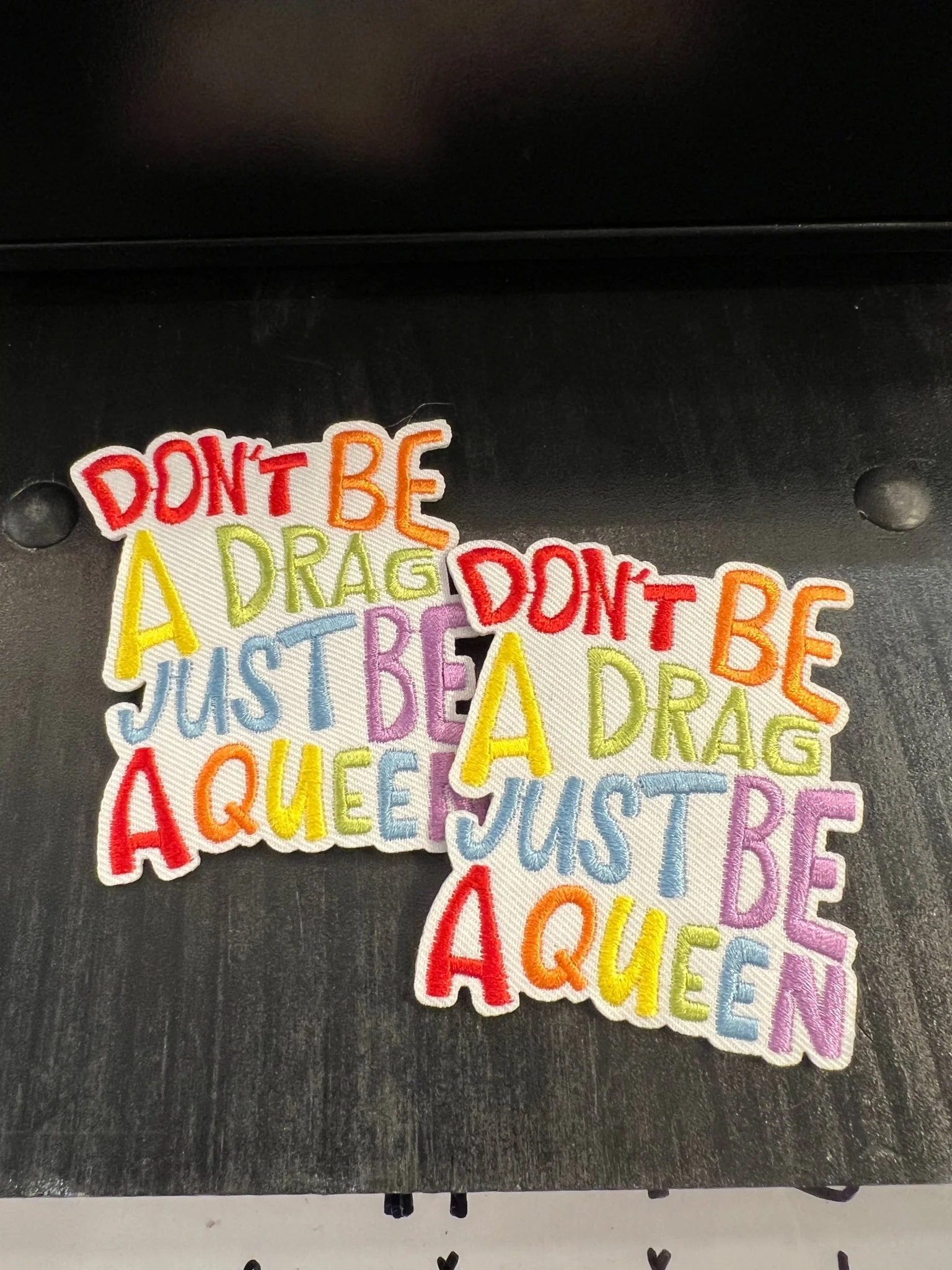 Popping Candy Shoe Clips - Don't Be a Drag