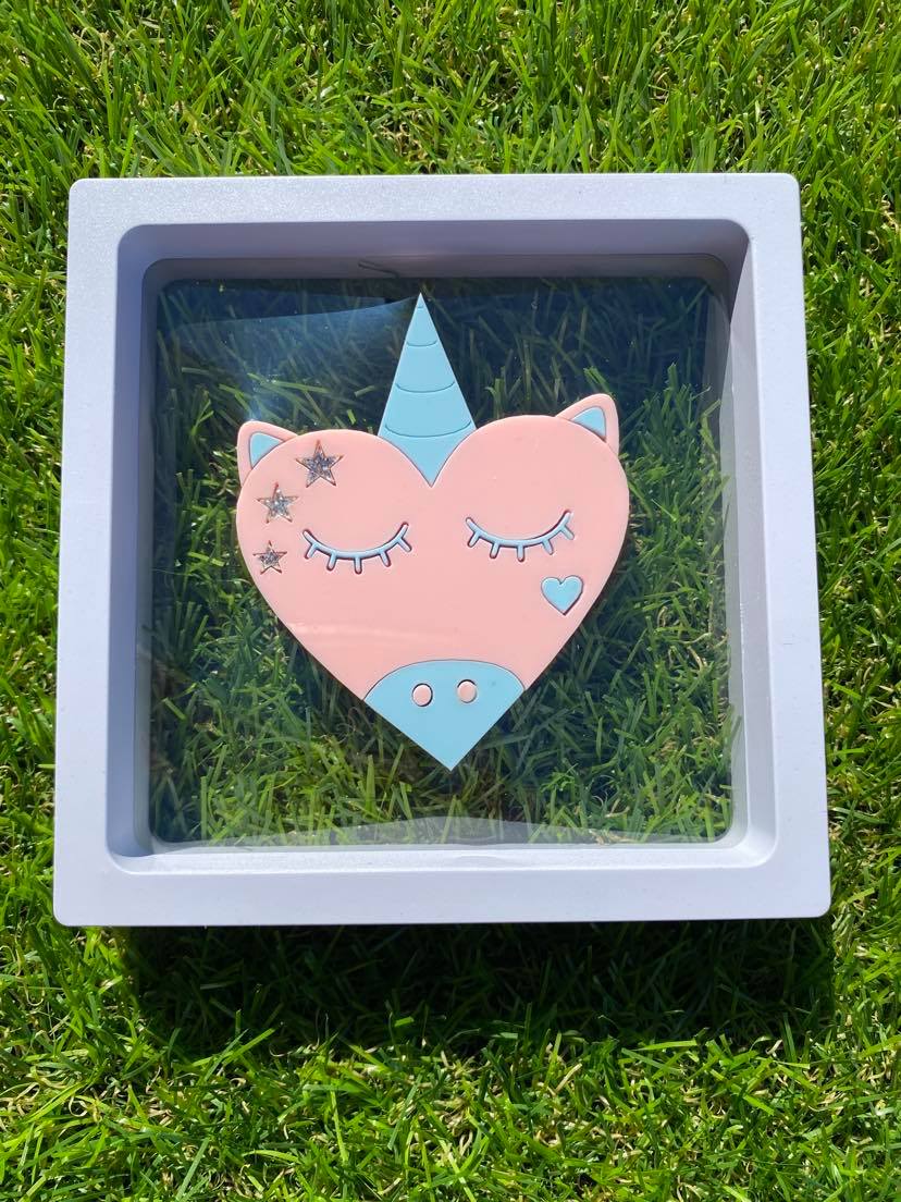 Shadow Box Large Square Style - White - Image 3
