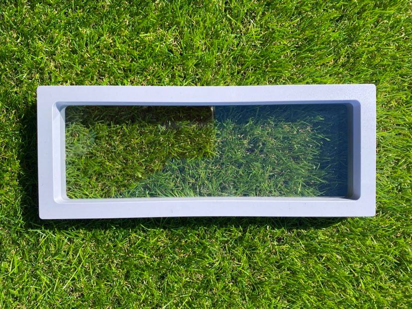 Shadow Box Rectangle - White