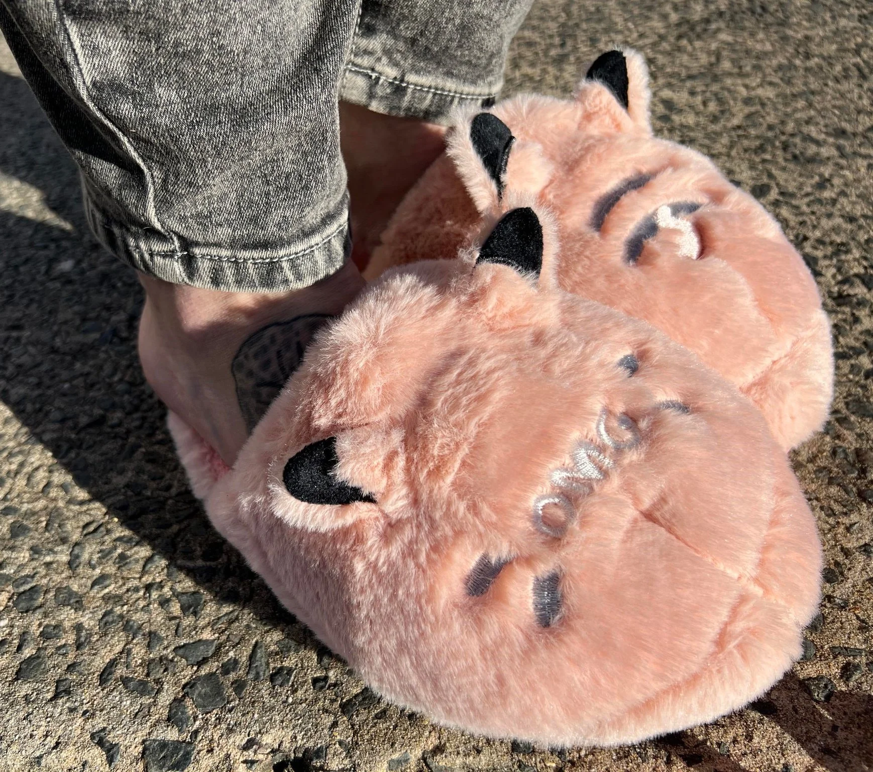 Soft Kitty Furry Slippers - Floss - Image 2