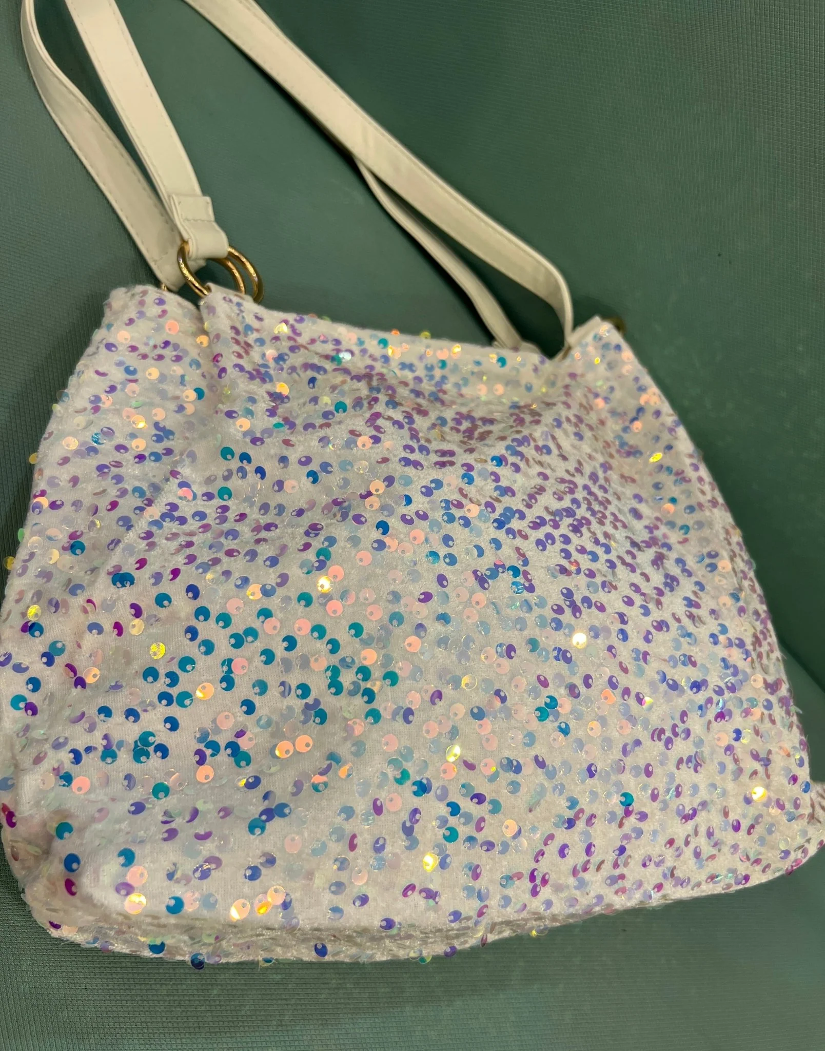 Sparkle Is My Favourite Colour Shoulder Bag (2 Colours!) - Image 4