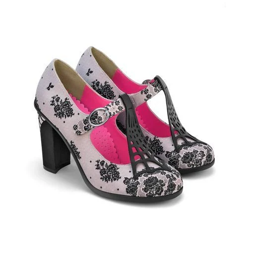 Clearance Hot Chocolate Design Spiderweb High Heel - LAST SIZE - US4