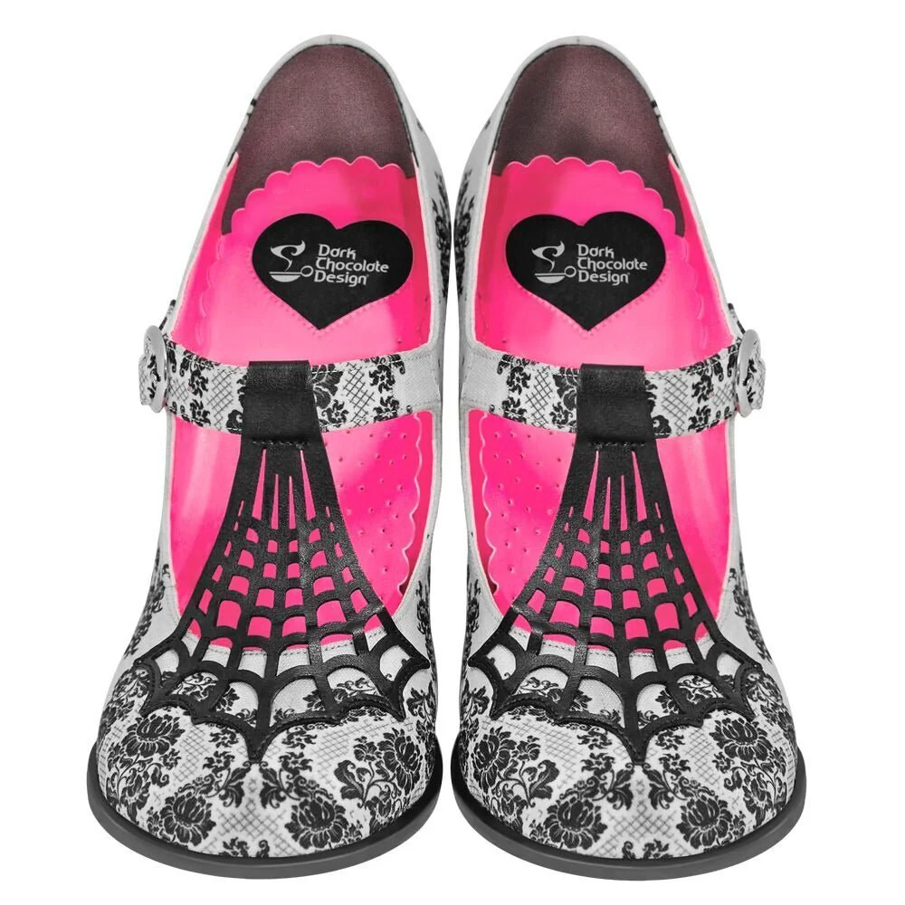 Clearance Hot Chocolate Design Spiderweb High Heel - LAST SIZE - US4 - Image 2