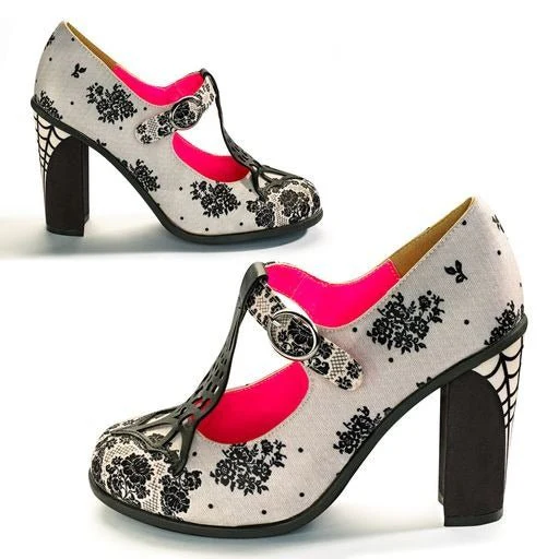 Clearance Hot Chocolate Design Spiderweb High Heel - LAST SIZE - US4 - Image 3