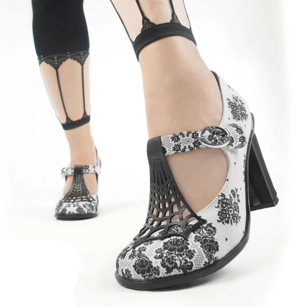 Clearance Hot Chocolate Design Spiderweb High Heel - LAST SIZE - US4 - Image 6