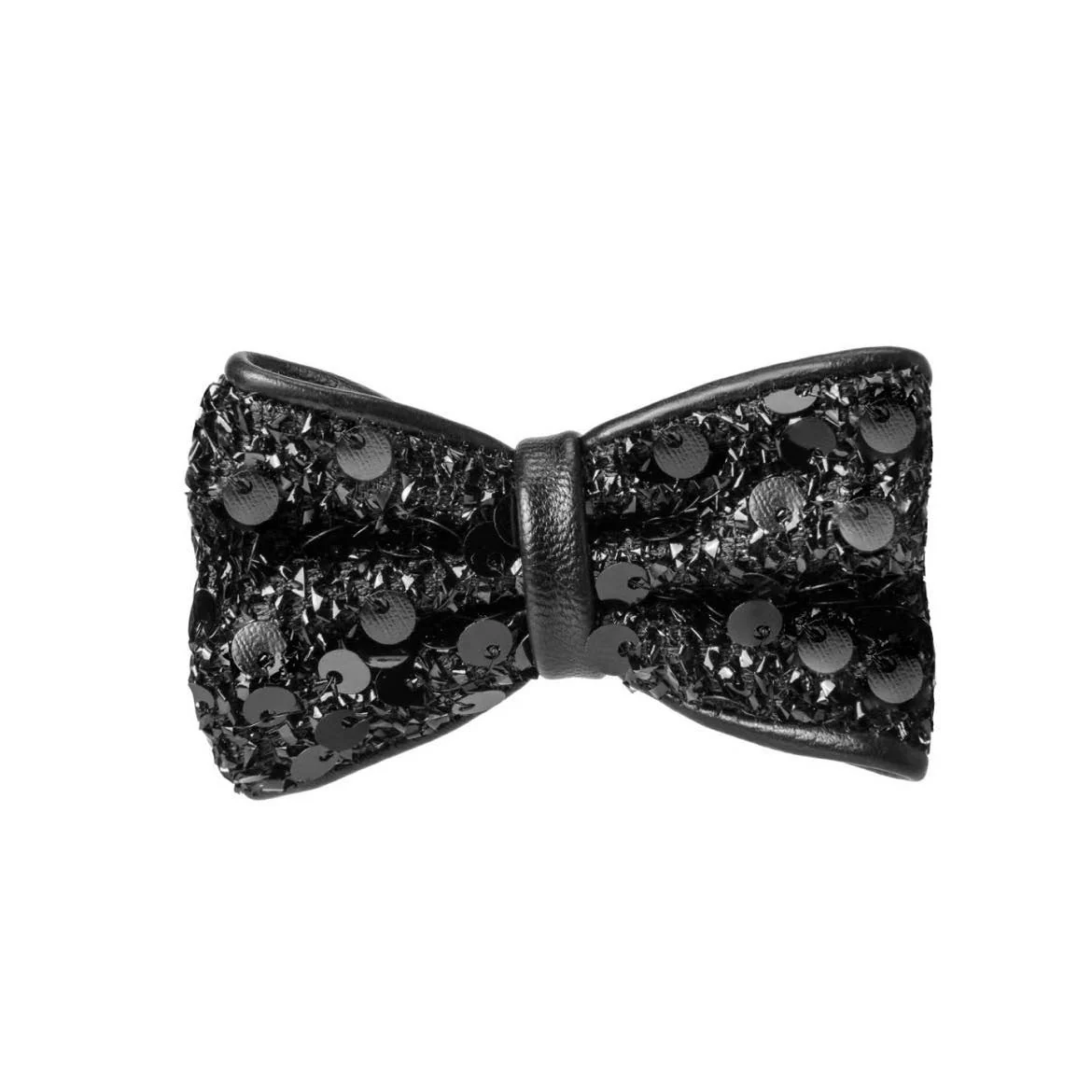 SugarPOP Bow Set - Black Sequins