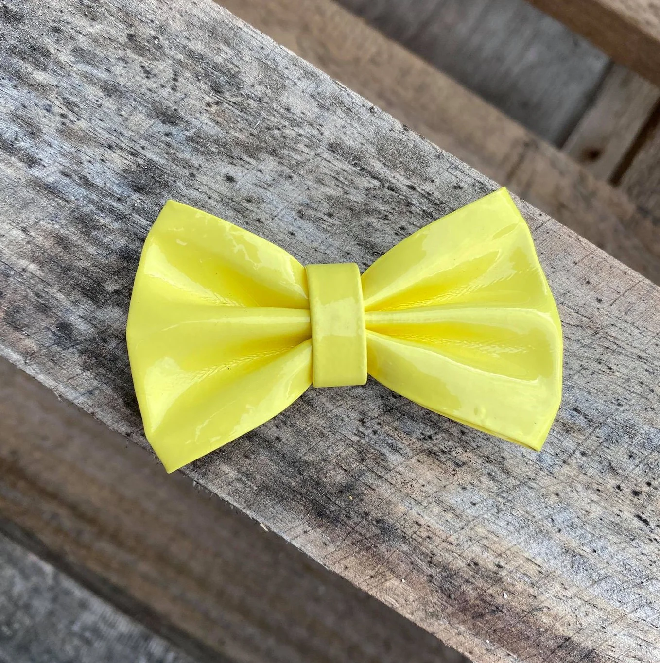 SugarPOP Bow Set - Pastel Yellow