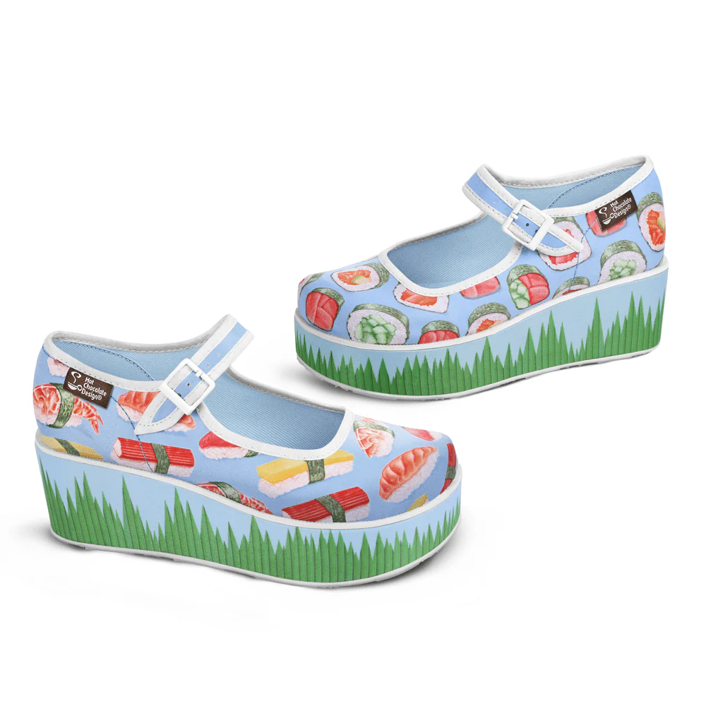 Clearance Hot Chocolate Design Sushi Platform - LAST PAIR US6! - Image 3