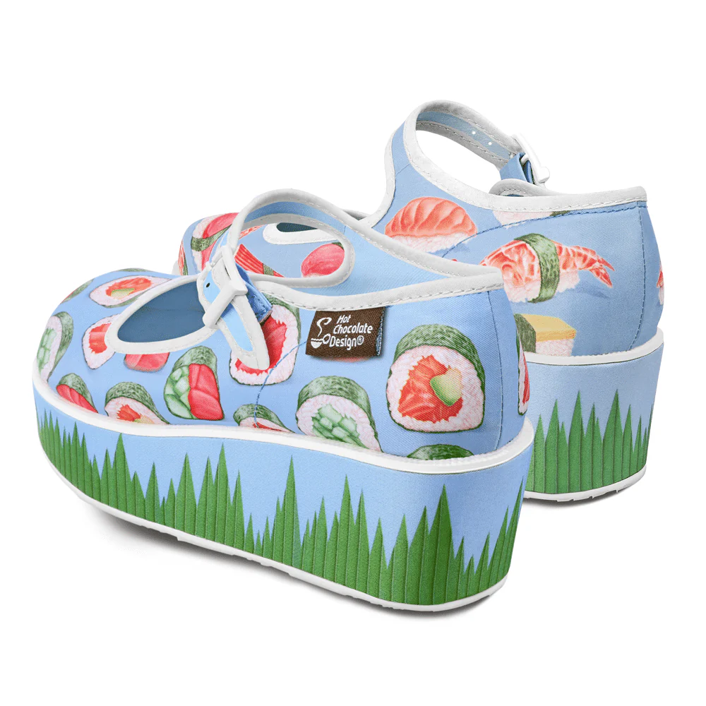 Clearance Hot Chocolate Design Sushi Platform - LAST PAIR US6! - Image 4