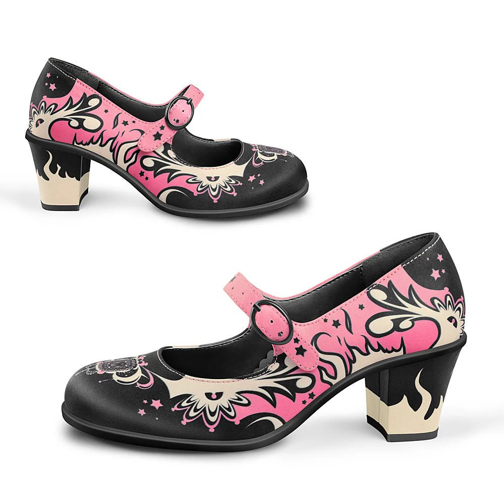 Clearance Hot Chocolate Design Transylvania MidHeel LAST SIZE US5 - Image 3