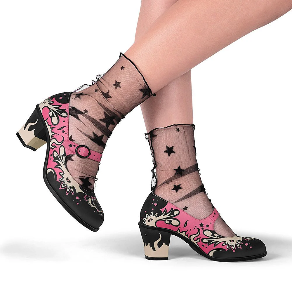 Clearance Hot Chocolate Design Transylvania MidHeel LAST SIZE US5 - Image 5