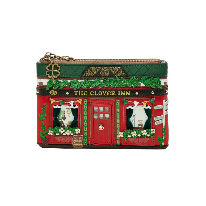 Vendula Clover Inn Double Zipper Coin Purse