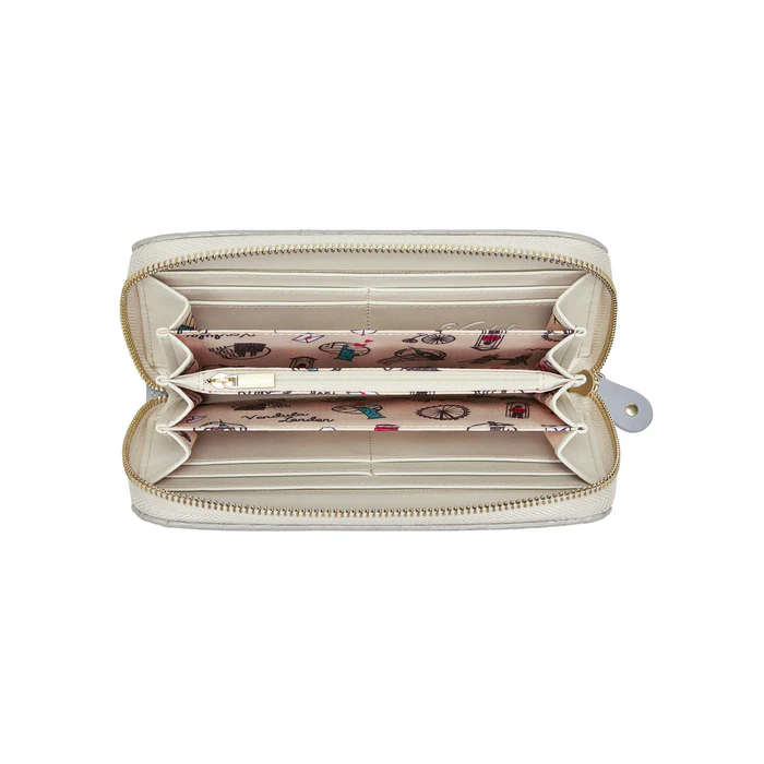 Vendula Posies & Patisseries Large Ziparound Wallet - Image 2