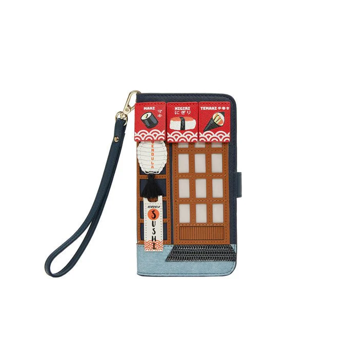 Vendula Sushi - Blue Edition Universal Flip Phone Case - Image 4