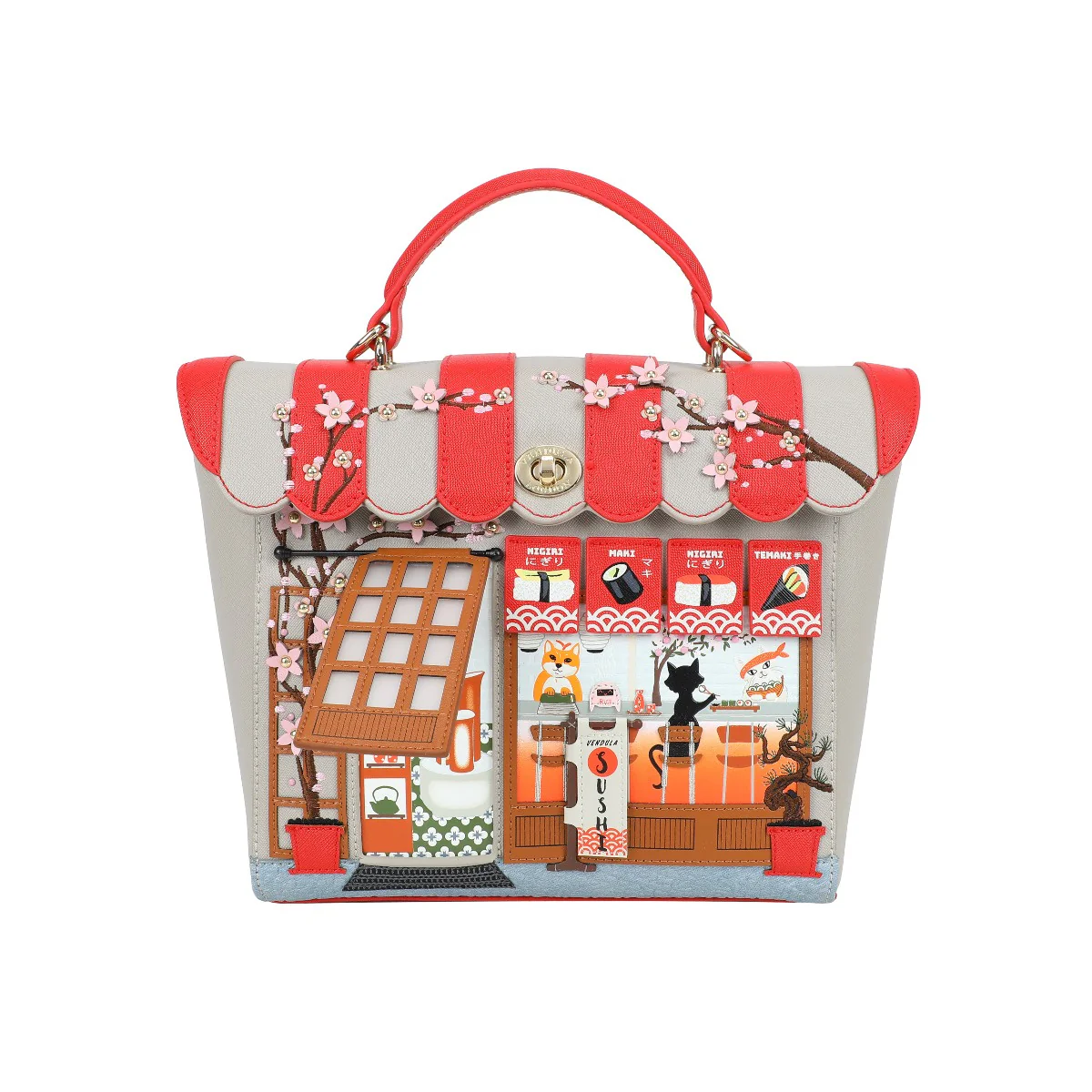 Vendula Sushi - Grey Edition Classic Backpack - Image 4