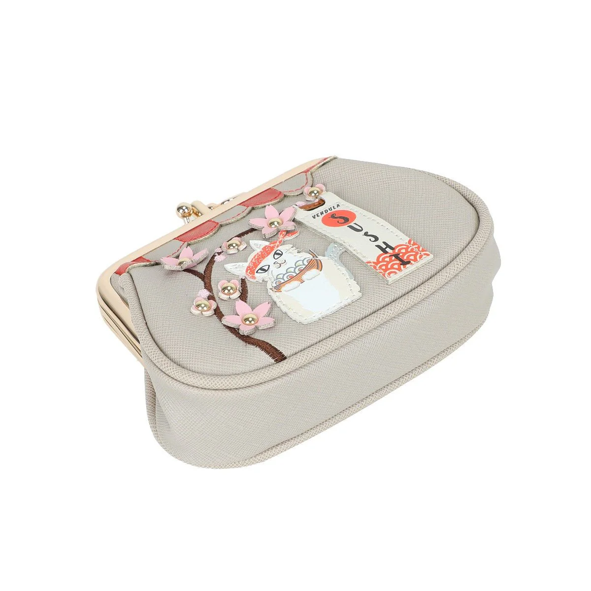 Vendula Sushi - Grey Edition Clipper Coin Purse - Image 3