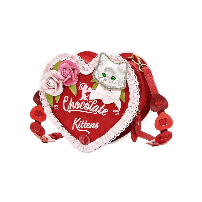 Vendula The Chocolate Box - Heart Chocolate Box Bag