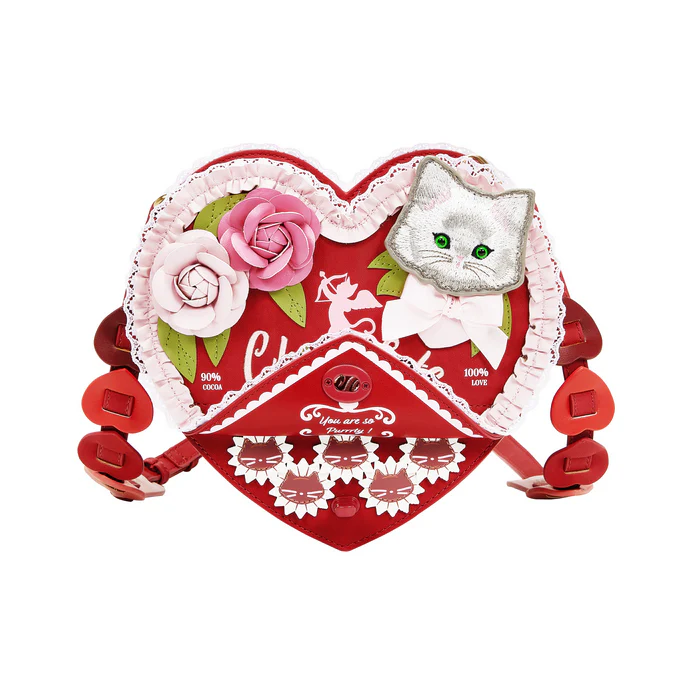 Vendula The Chocolate Box - Heart Chocolate Box Bag - Image 3