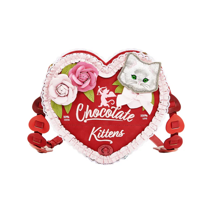Vendula The Chocolate Box - Heart Chocolate Box Bag - Image 4