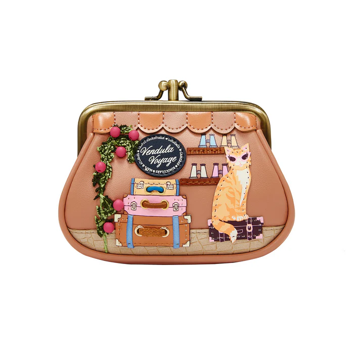 Vendula Voyage Travel Shop Clipper Coin Purse